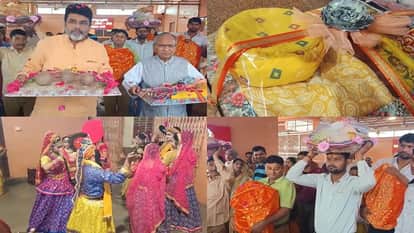 Prasad sent from the Shri Krishna Janmabhoomi Mathura to Shri Ram Janmabhoomi Ayodhya