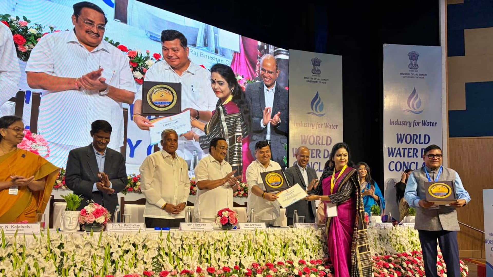 विश्व जल दिवस पर मिला बिहार को राष्ट्रीय सम्मान