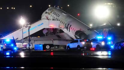 Air Canada Plane Crash Traffic controller says I made mistake Two pilots killed at LaGuardia Airport New York