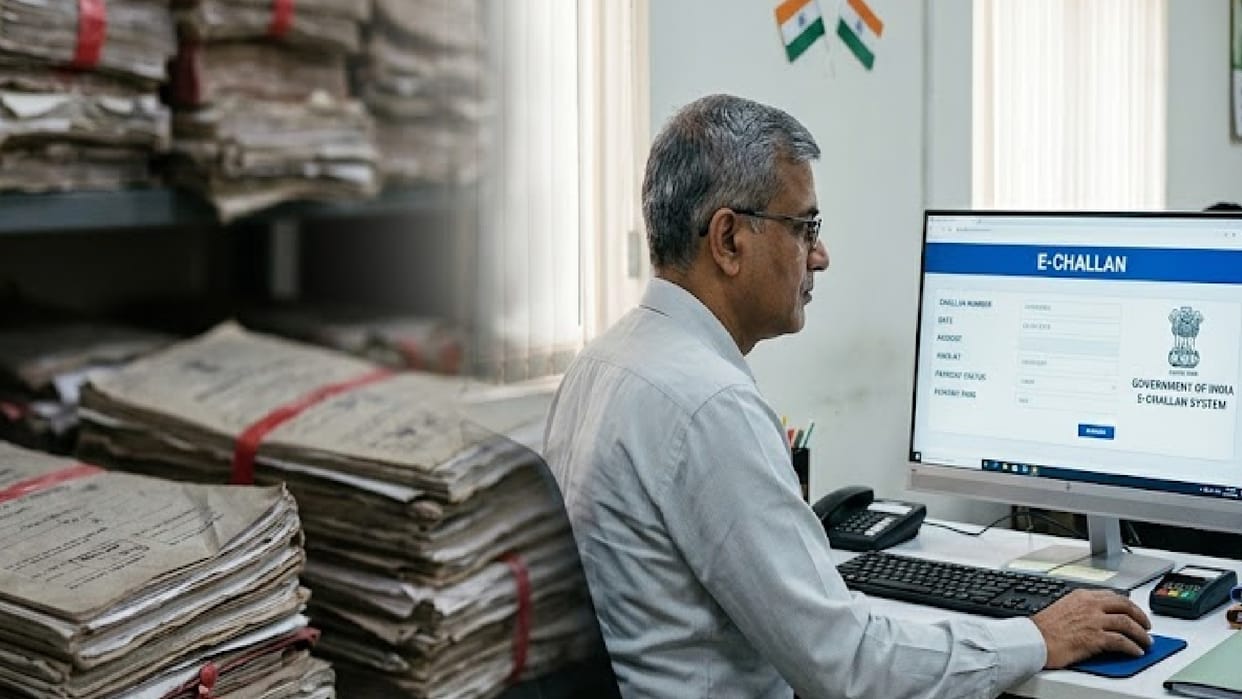 Manual challan system to end from April 1, completely online system implemented in Chhattisgarh