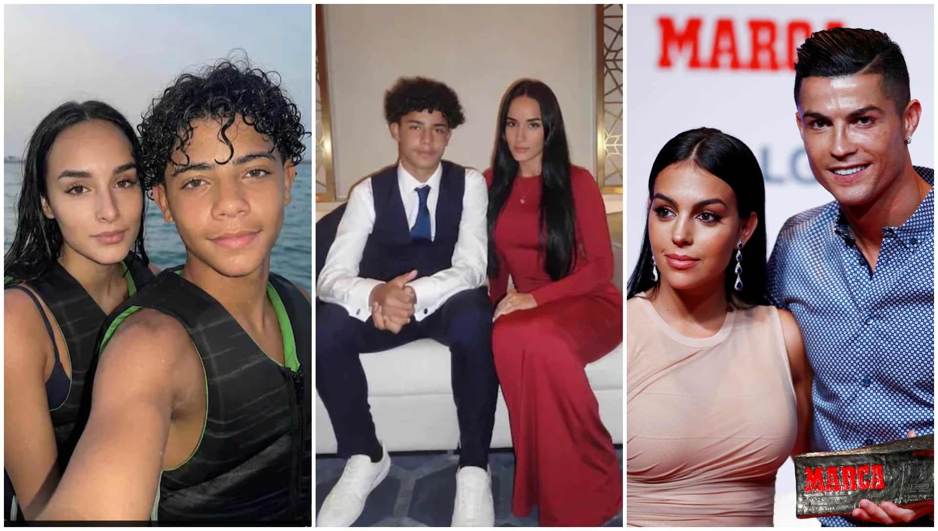 रोनाल्डो जूनियर; क्रिस्टियानो रोनाल्डो और जॉर्जिना