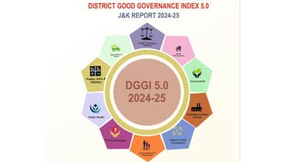 District Good Governance Index Report 5.0 Jammu tops
