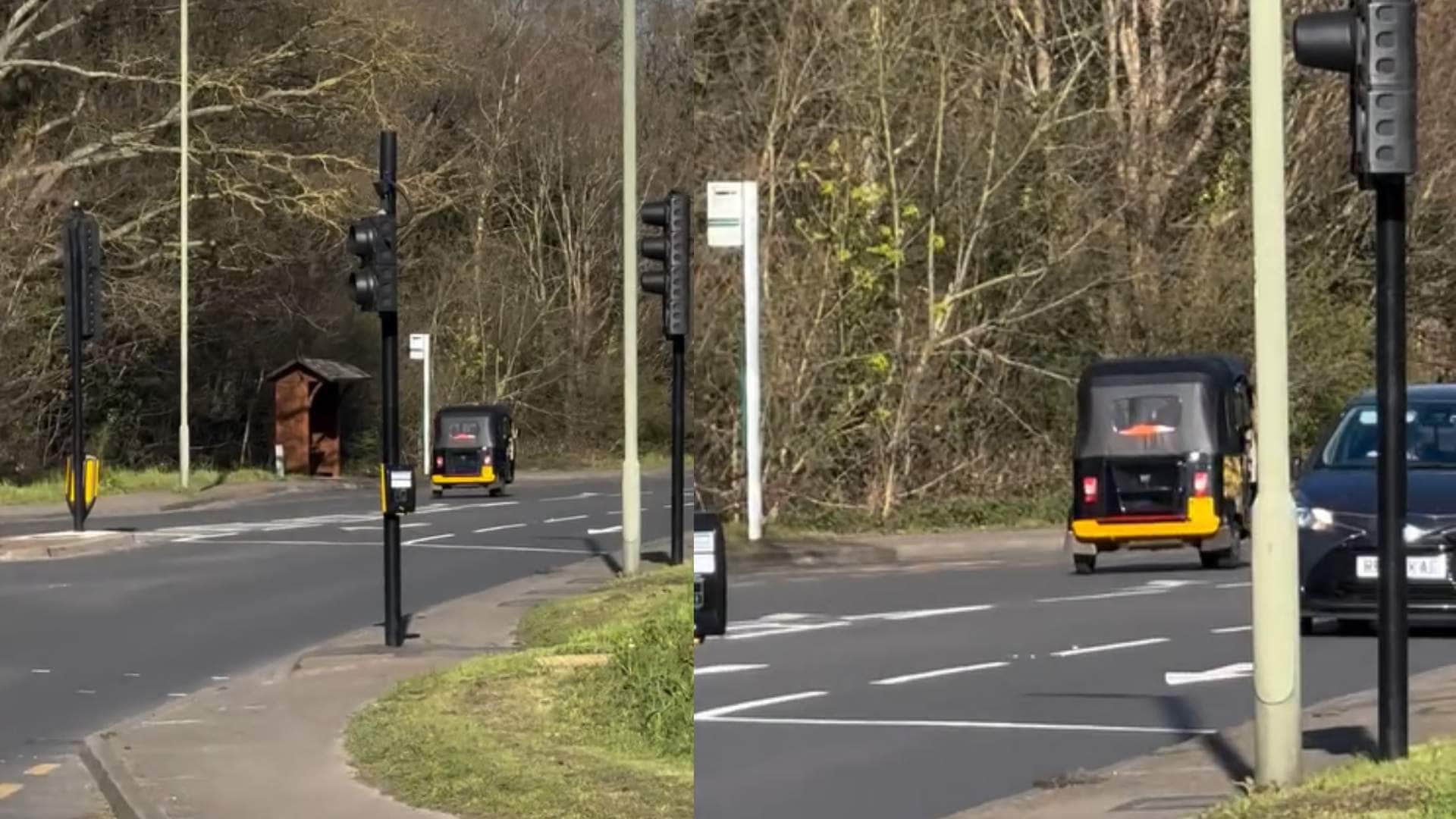 लंदन में दिखा ऑटो रिक्शा