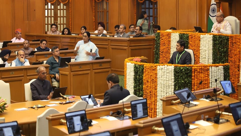 Government's emphasis on making Delhi green, better education, promise of bicycles and smart classes for girls