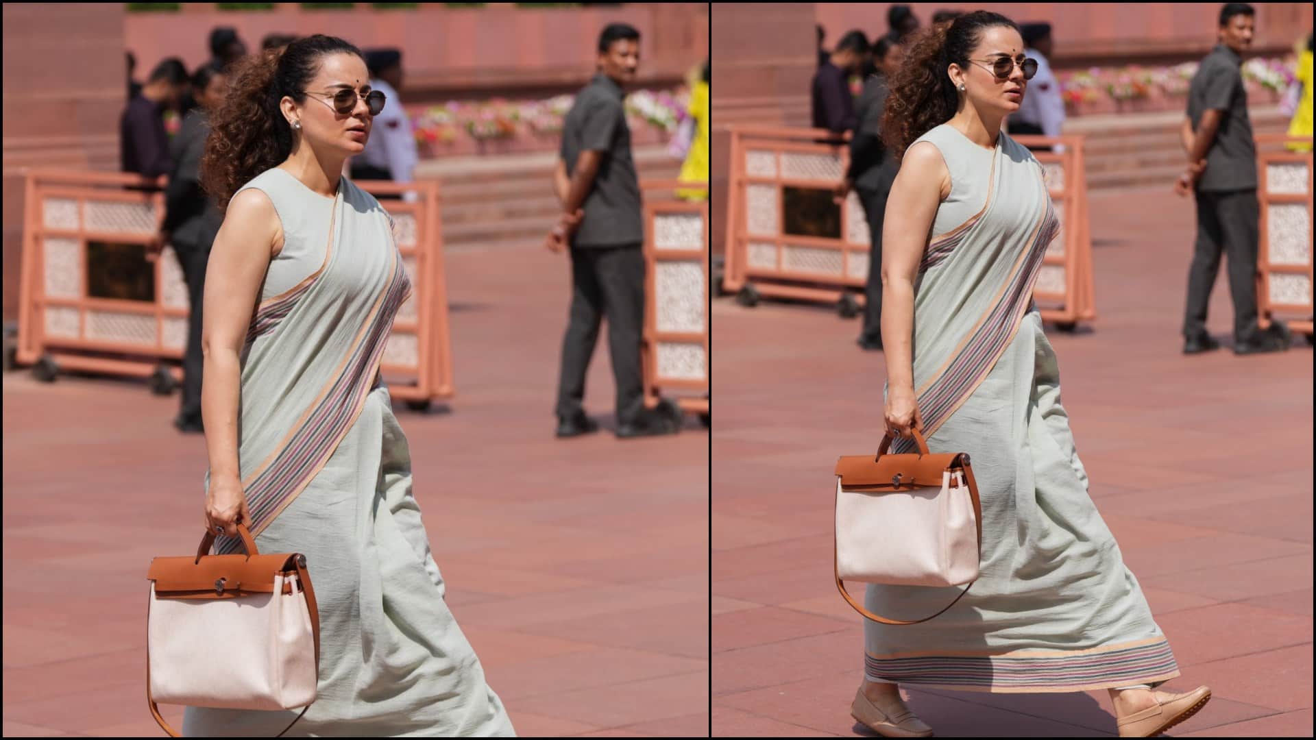 Summer Fashion Of Women Leaders in Parliament Saree Style Inspiration