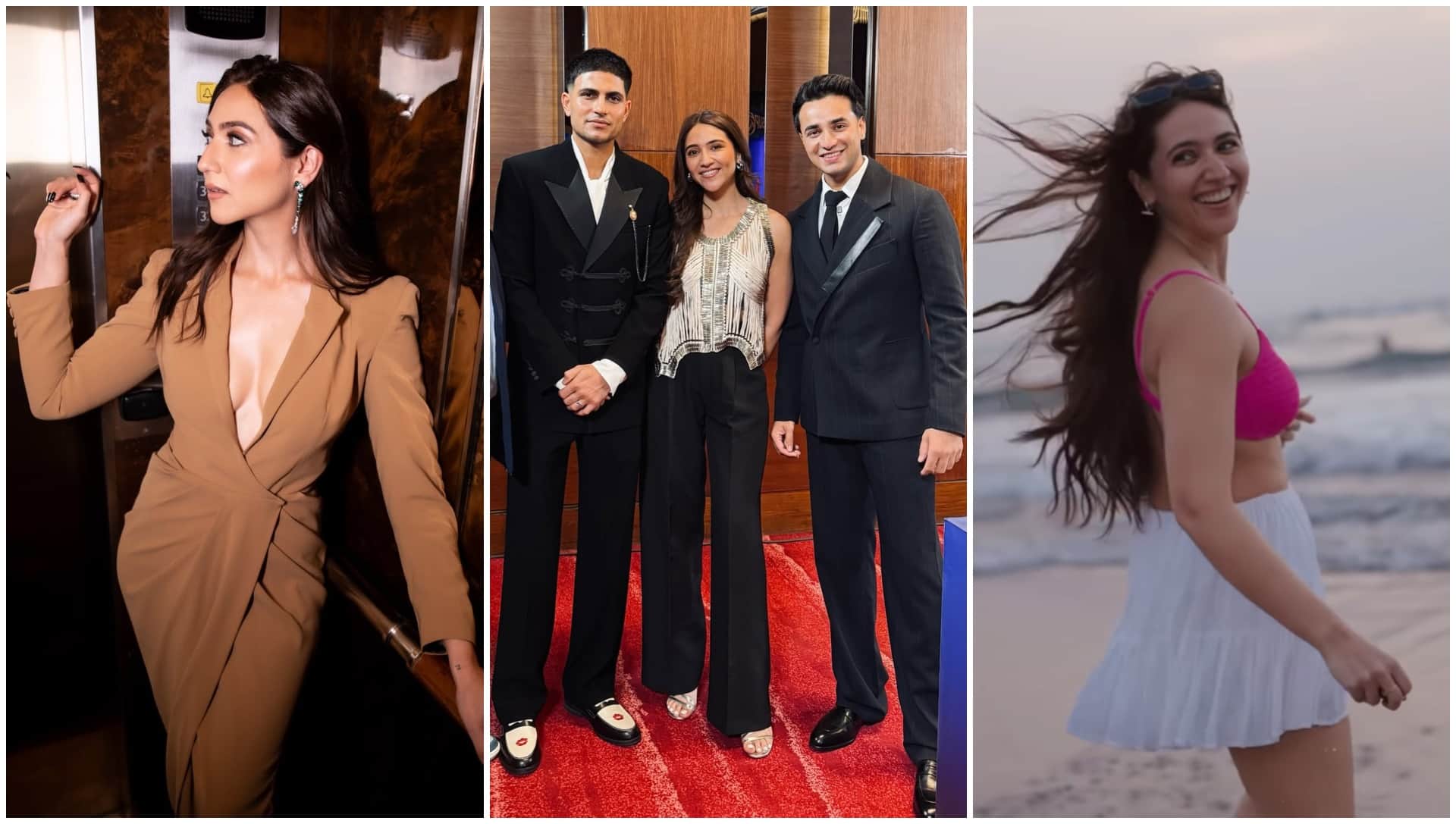 Meet Sahiba Bali: Rising IPL 2026 Presenter Spotted with Shubman Gill and Abhishek Sharma