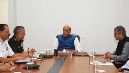 Amid rising global tensions, a meeting was held under the leadership of Rajnath Singh to review defence prepar