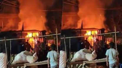 Fire breaks out at two cosmetic shops in Greater Noida
