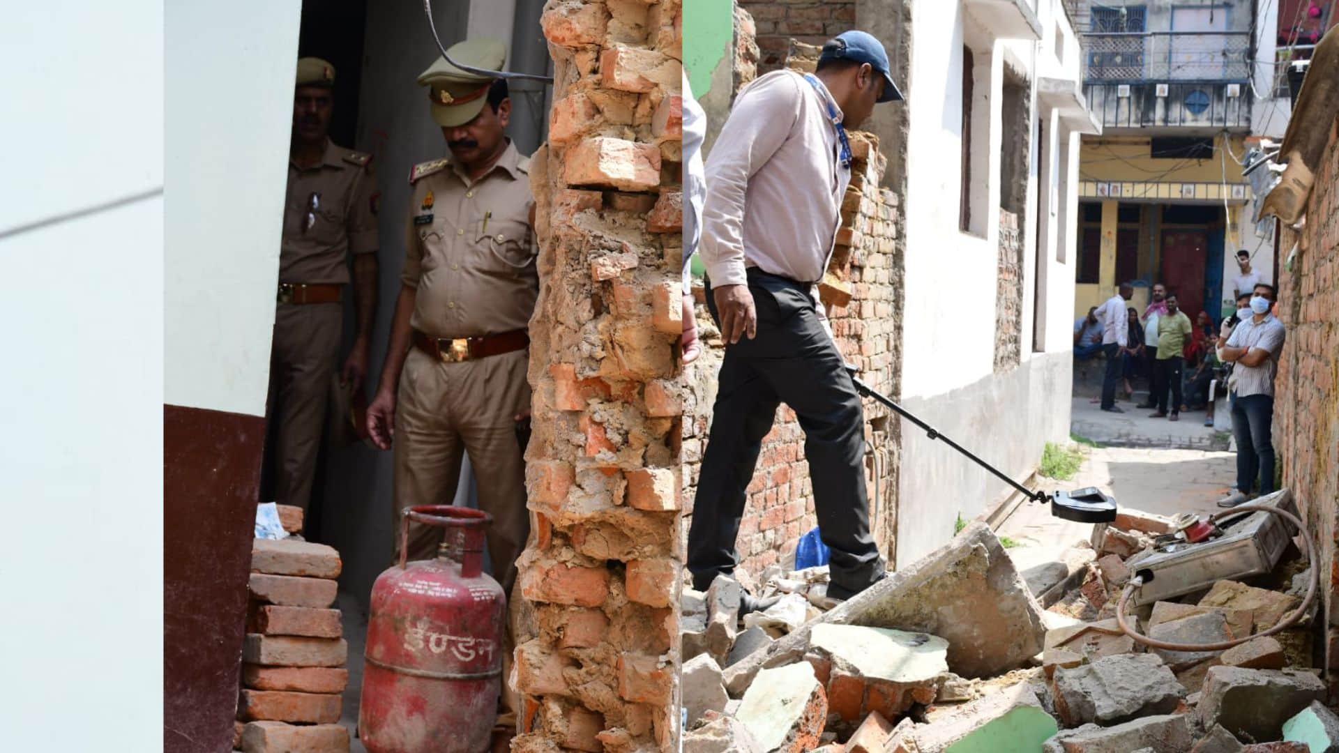 Varanasi Cylinder Blast and House Collapses Brother and Sister Died See latest updates and photos