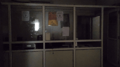 power went out today at electricity billing office located in Noida