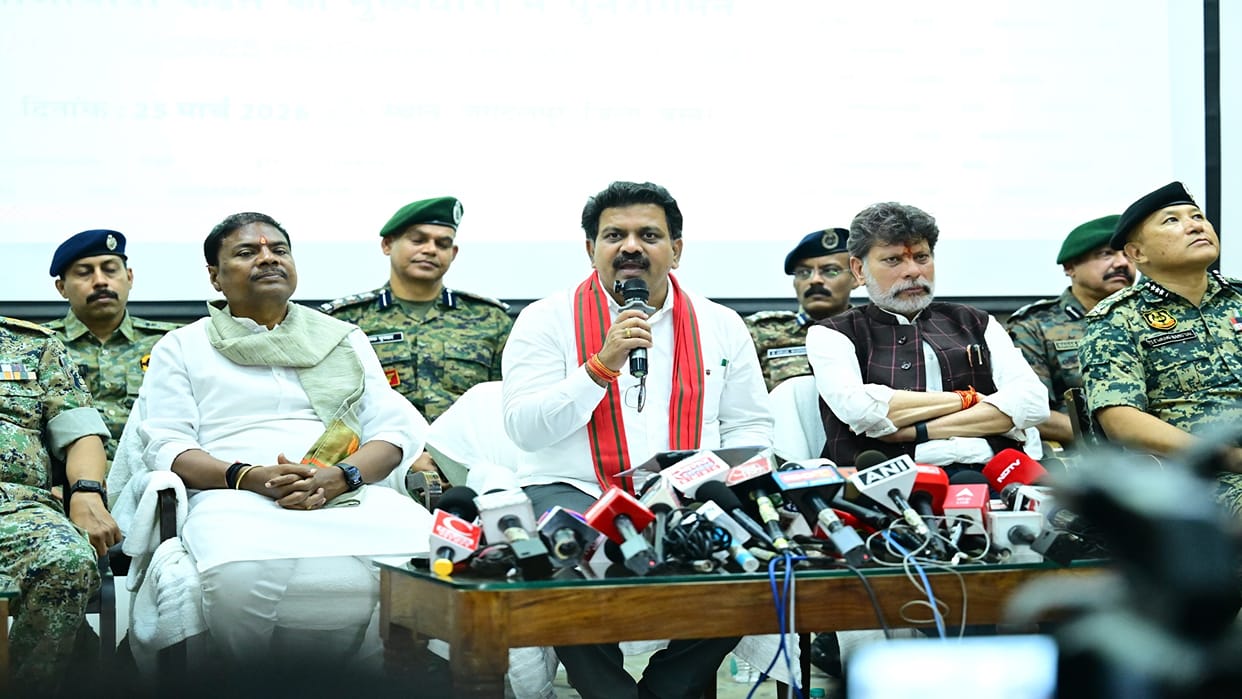 ISRO Significant Role in Eliminating Naxalism says CG Home Minister Vijay sharma