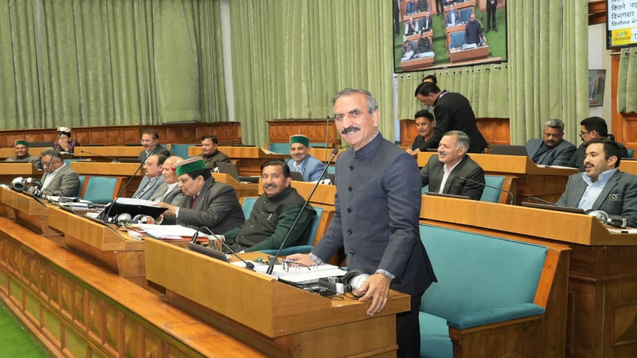 मुख्यमंत्री सुखविंद्र सिंह सुक्खू।