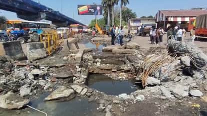 Man Falls into Deep Drain Near Bus Stand in Bareilly
