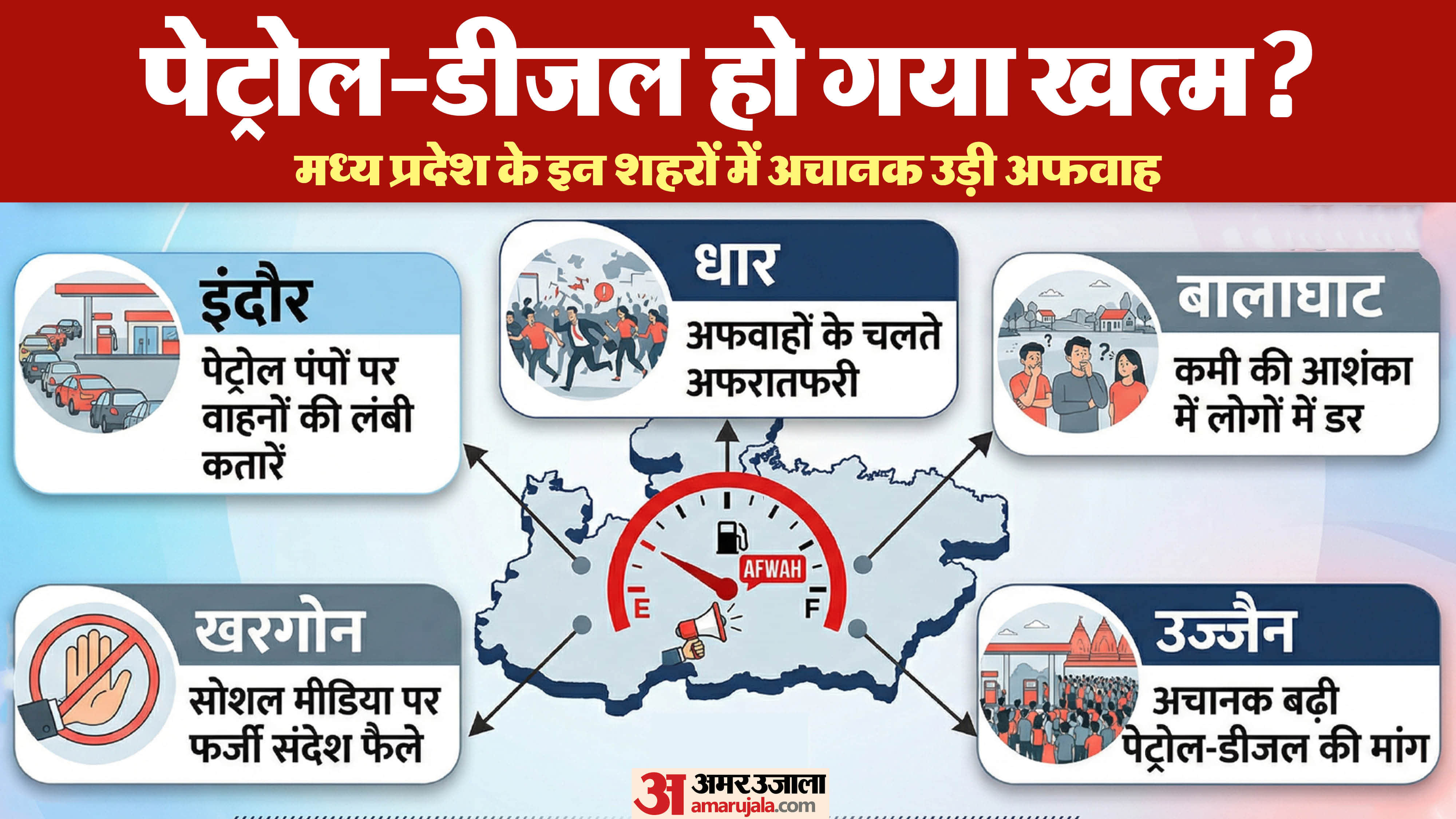 एमपी में उड़ी अफवाह
