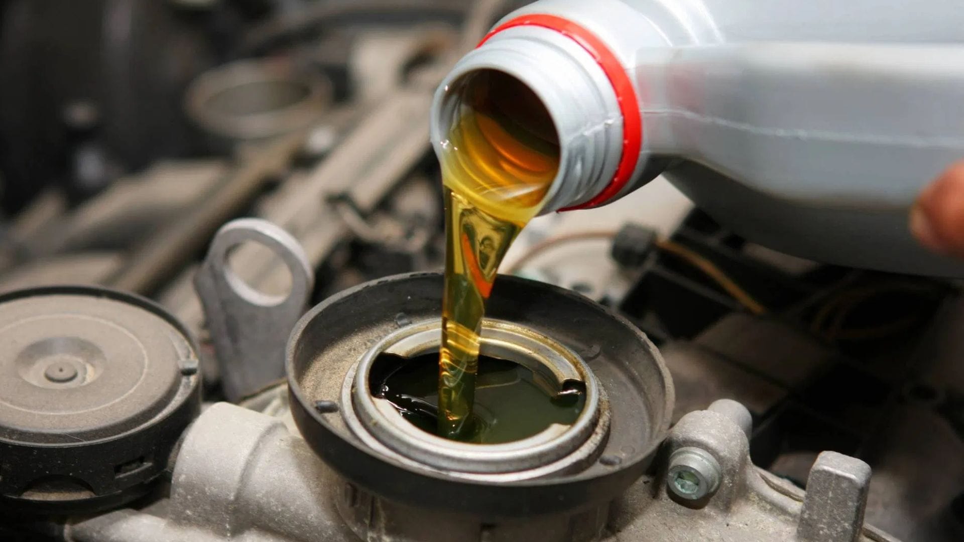 Have the engine oil filled right before your eyes when getting your car or bike serviced