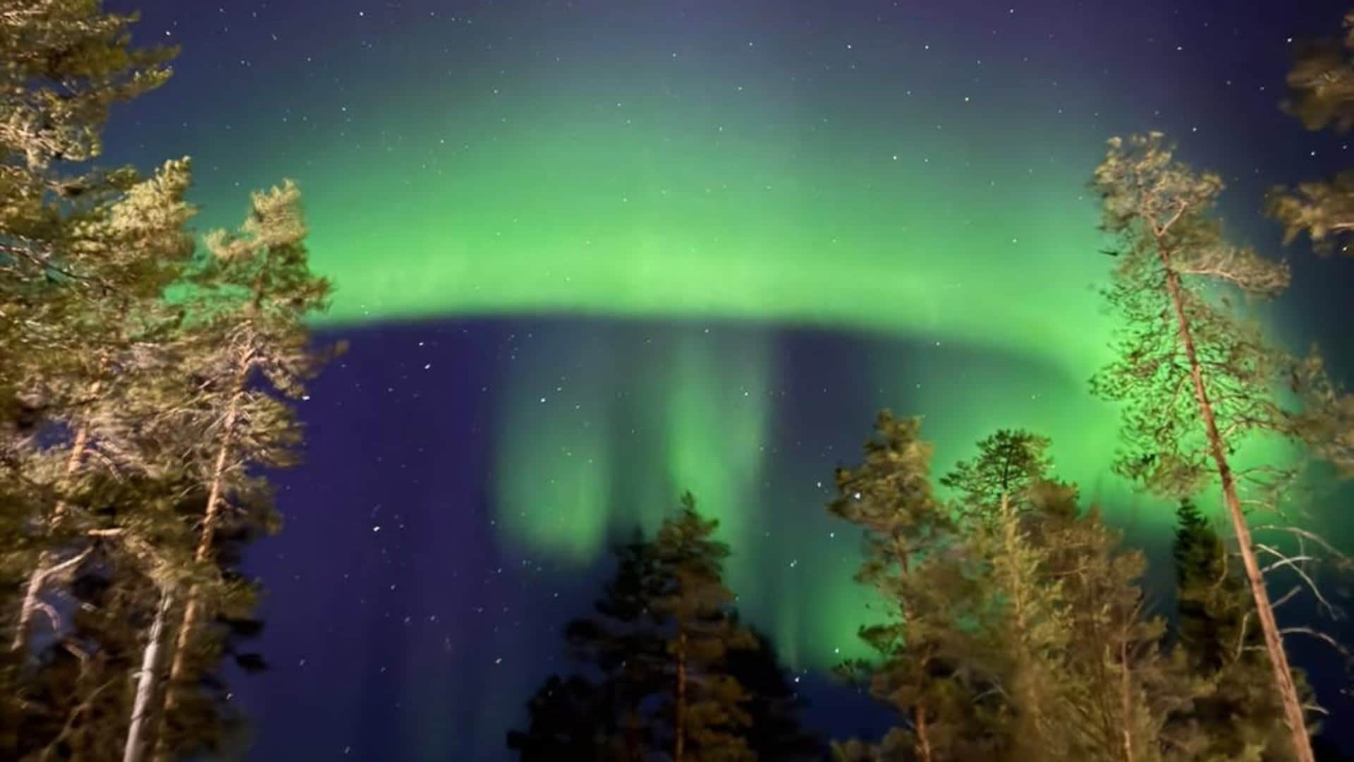 Kriti Sanon on finland trip with sister and brother in law gives pose under northern lights