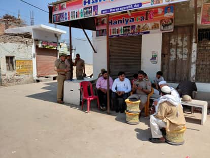 Meerut: Tension continues in Kashi village after clash, police and PAC deployed