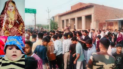 Tragic death of mother and daughter in road accident in agra