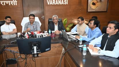 जिला प्रशासन और गेल इंडिया लिमिटेड की बैठक।