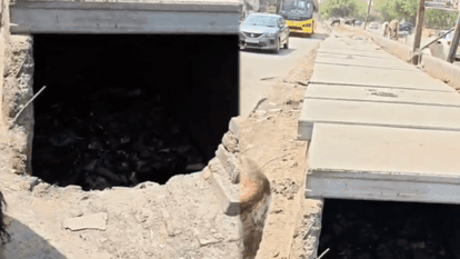 Open Drains in Greater Noida West Invite Accidents and Authorities Remain Oblivious