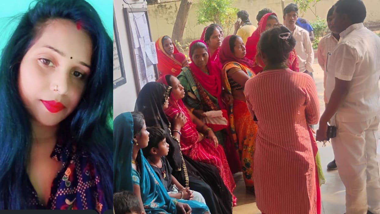 Husband murders wife by attacking her with an iron rod in sonbhadra