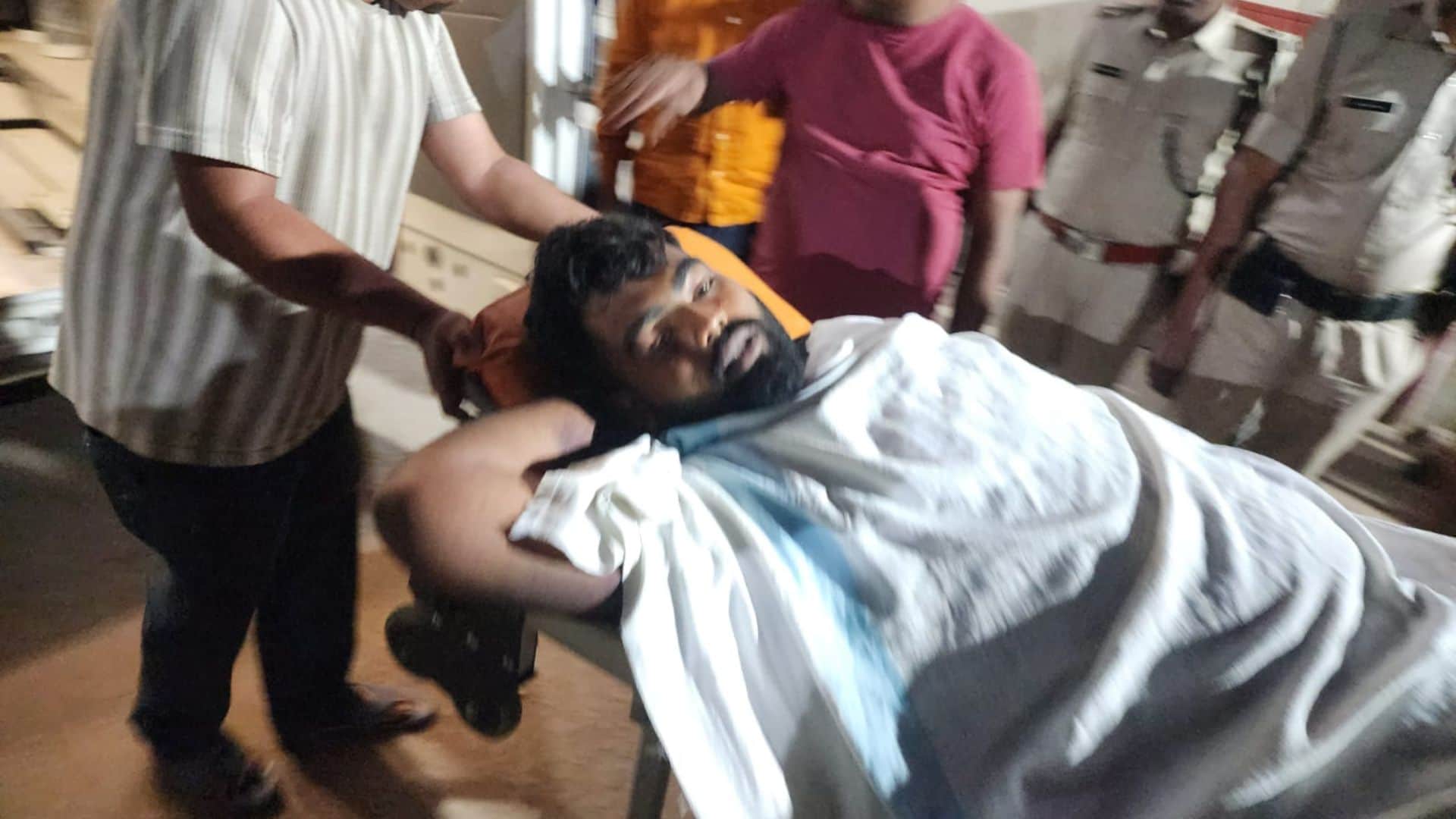 मुठभेड़ में घायल बदमाश