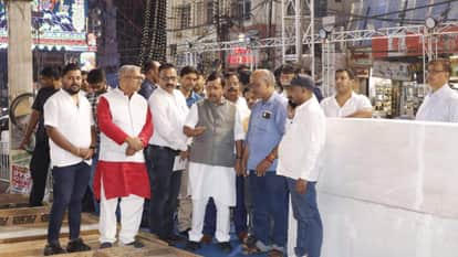 Nitin Navin visit dakbangla chauraha patna bihar news Ram Navami 2026 celebrations