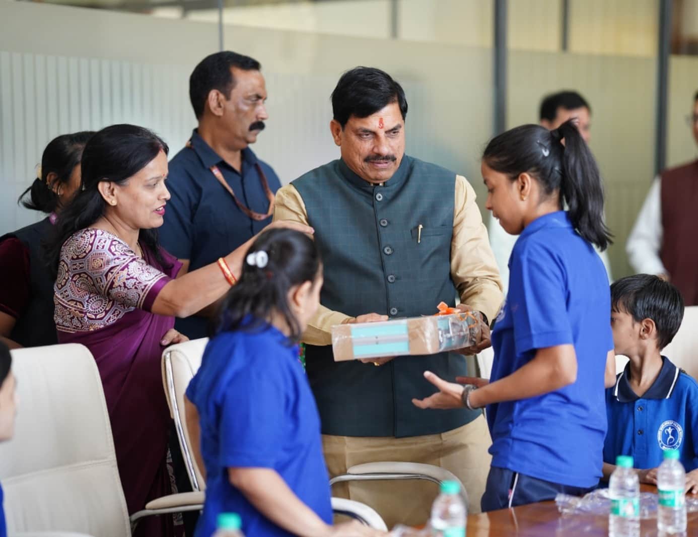 MP News: CM Yadav turns 61, PM Modi and Amit Shah extend their congratulations, begins day by feeding grass to