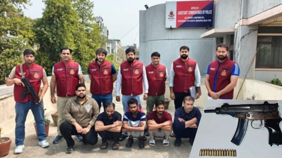 International Arms Smuggling Racket Busted in Delhi