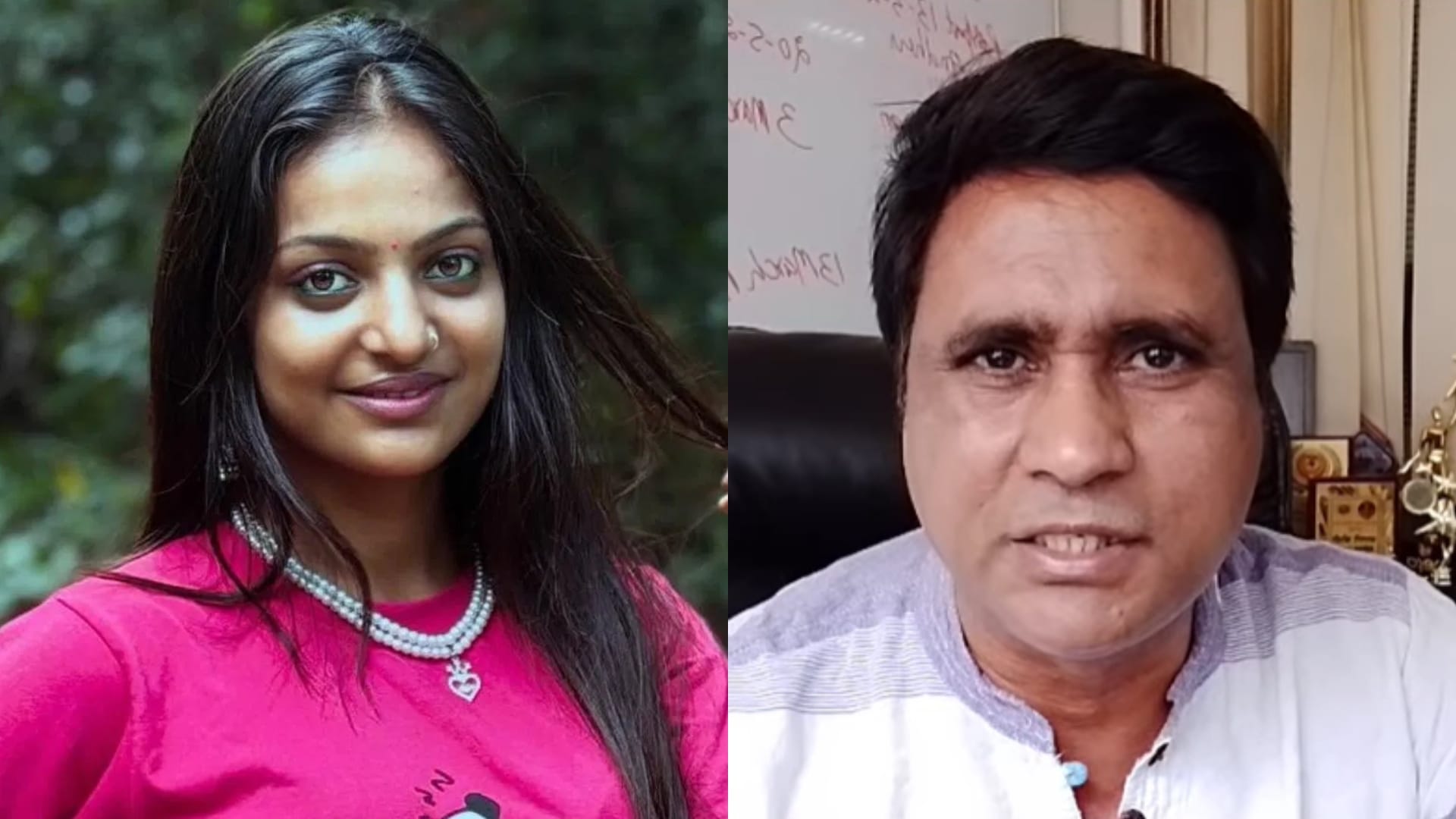 वायरल गर्ल मोनालिसा और डायरेक्टर सनोज मिश्रा