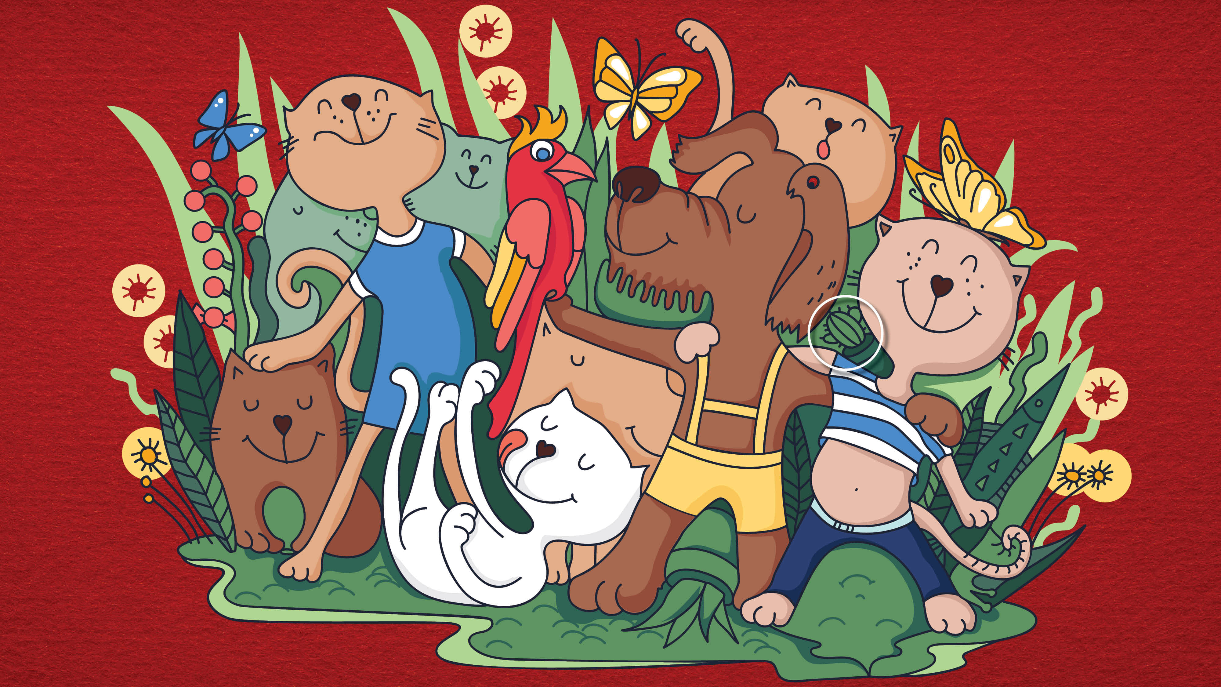 Optical Illusion Iq Test Brain Test If You Have Hawk Eyes Then Find Cactus In 12 Seconds