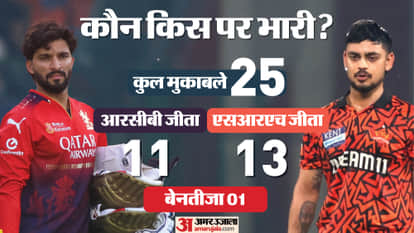 RCB vs SRH IPL 2026 first match preview news in hindi head to head record and stats