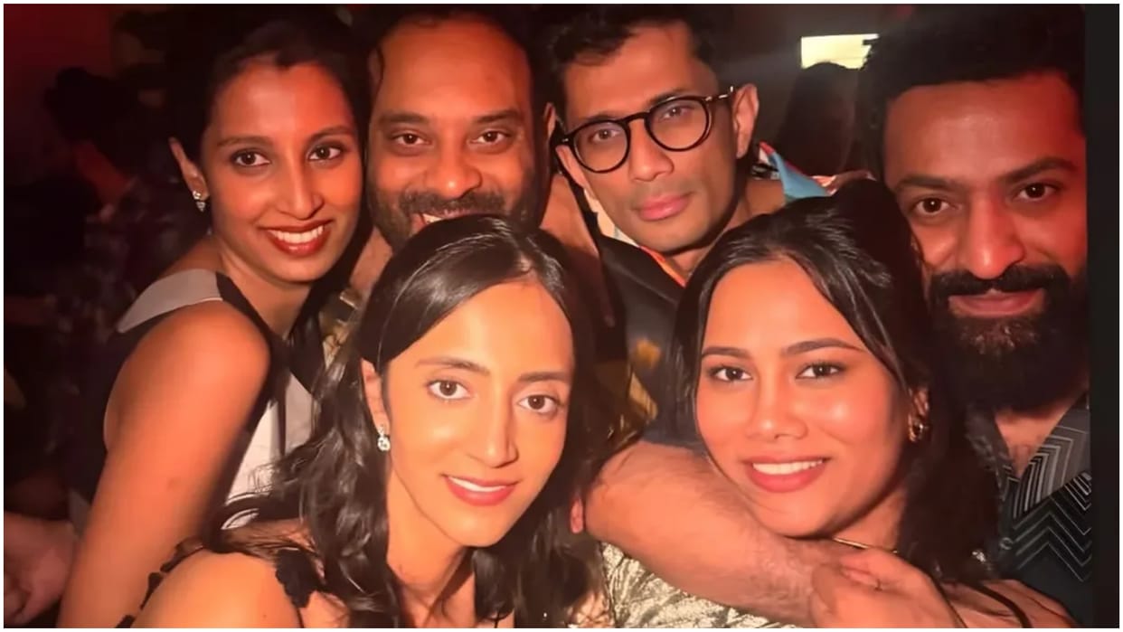 Jr NTR Hosts Fun Filled Birthday Bash For Wife Pranathi Photos Viral On Social Media Here See Pics