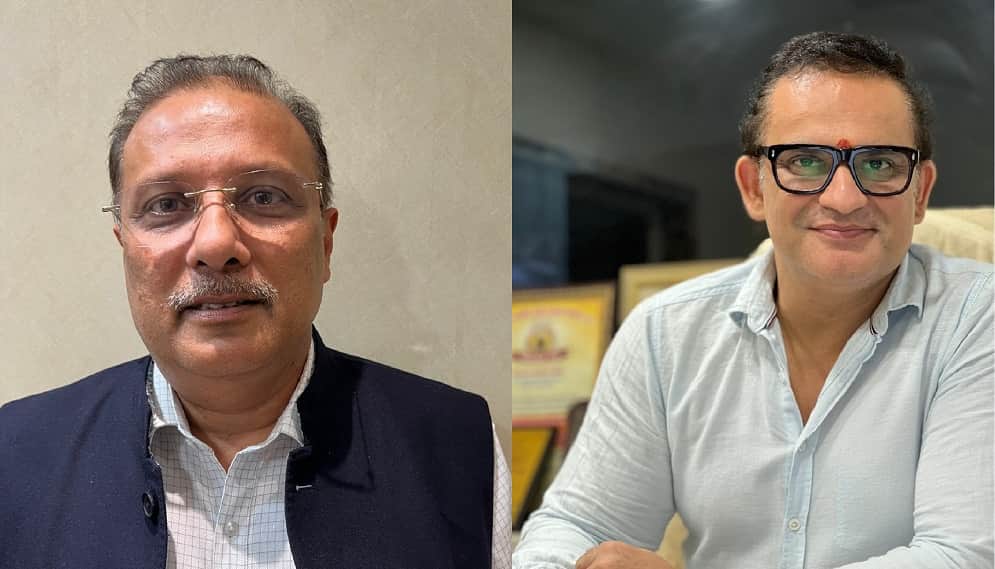 अध्यक्ष मनीष कटारिया और कवल गांधी