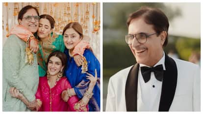 Kriti Sanon and sister nupur Wishes Her Father Rahul Sanon On His Birthday