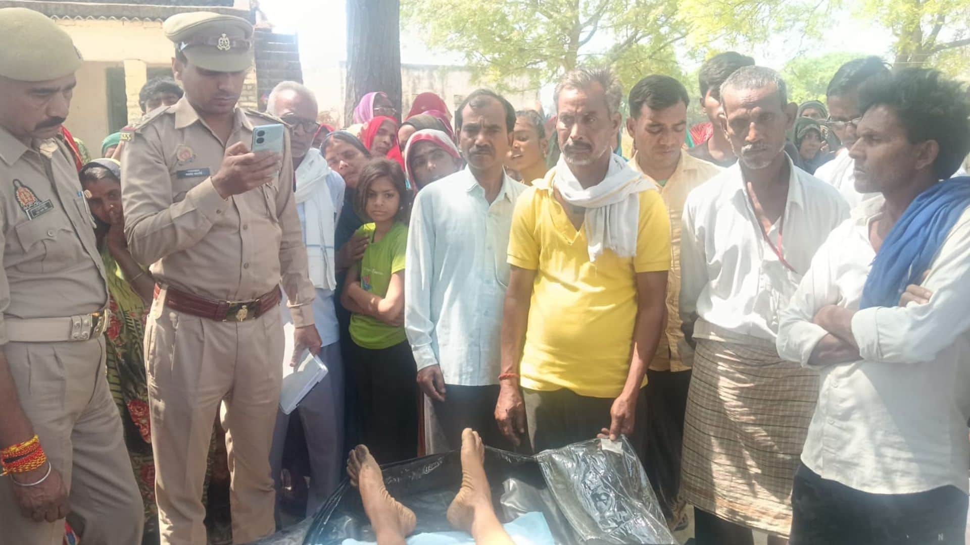 Lineman climbs pole after securing power shutdown falls death when supply is restored in bhadohi