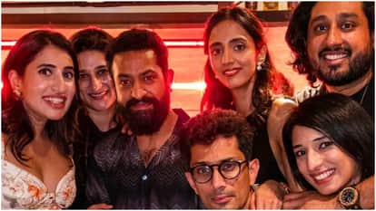 Jr NTR Hosts Fun Filled Birthday Bash For Wife Pranathi Photos Viral On Social Media Here See Pics