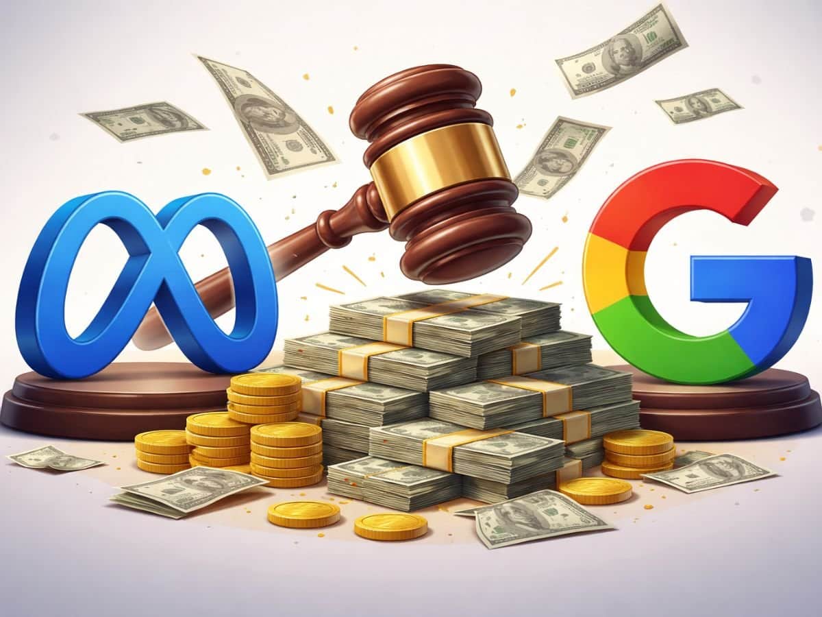 मेटा और यूट्यूब पर लगा कड़ा जुर्माना (सांकेतिक तस्वीर)