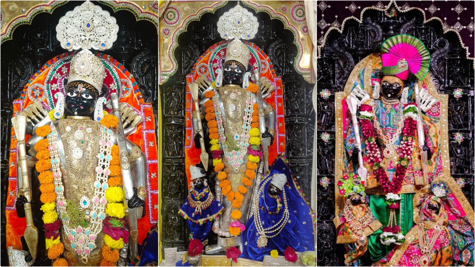 Ram Navami Unique Confluence of Faith at Bhiluda Dham Witnessing Unity of Ram-Krishna in Blind Sculptor's Idol