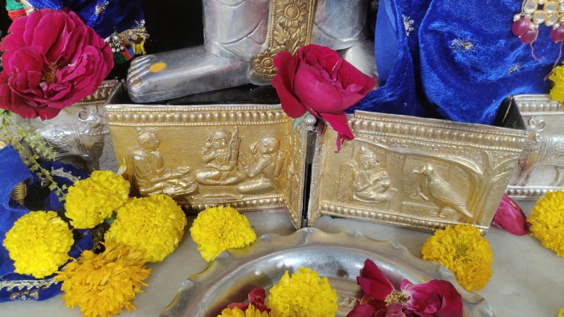 Ram Navami Unique Confluence of Faith at Bhiluda Dham Witnessing Unity of Ram-Krishna in Blind Sculptor's Idol