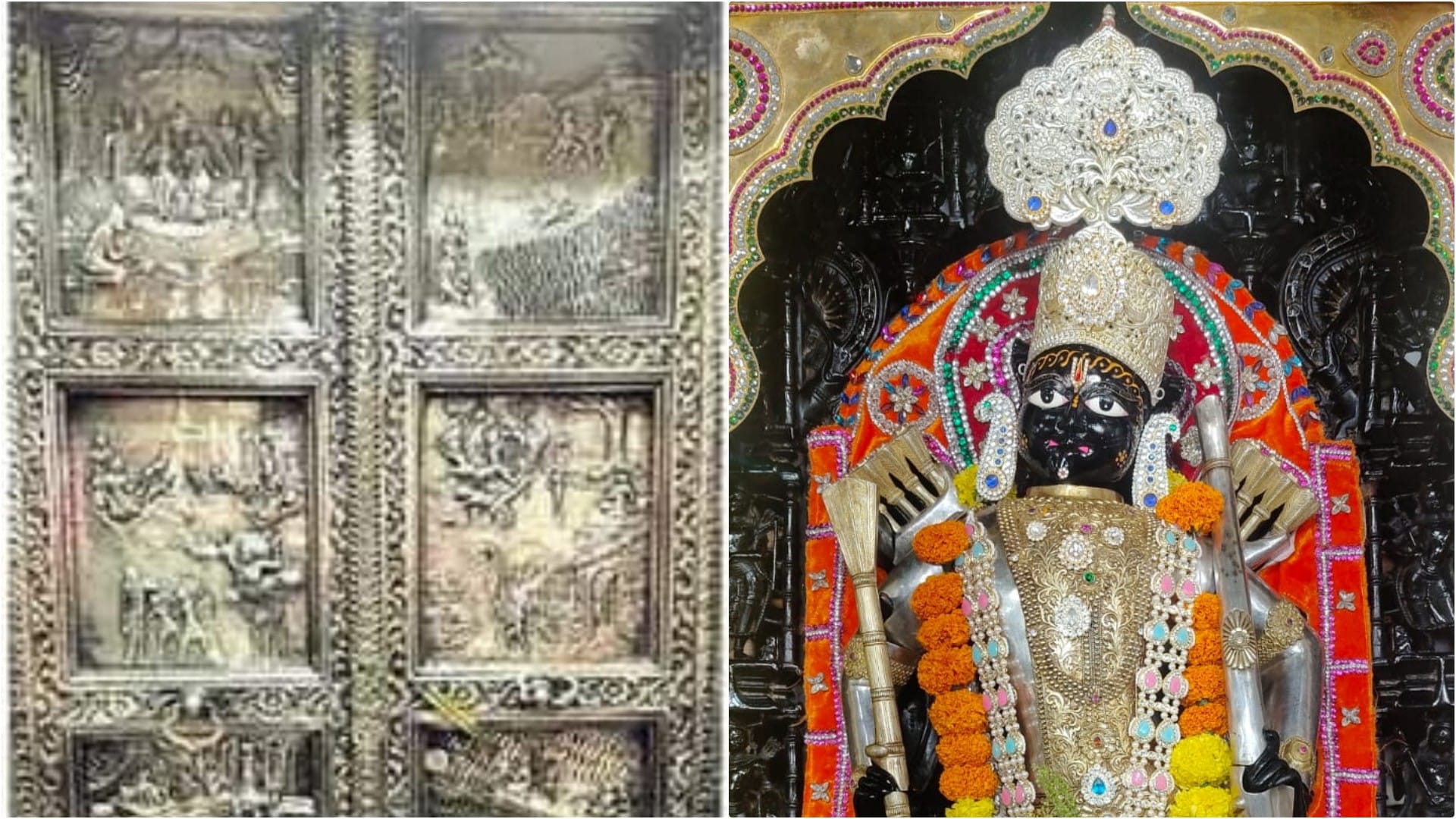 Ram Navami Unique Confluence of Faith at Bhiluda Dham Witnessing Unity of Ram-Krishna in Blind Sculptor's Idol