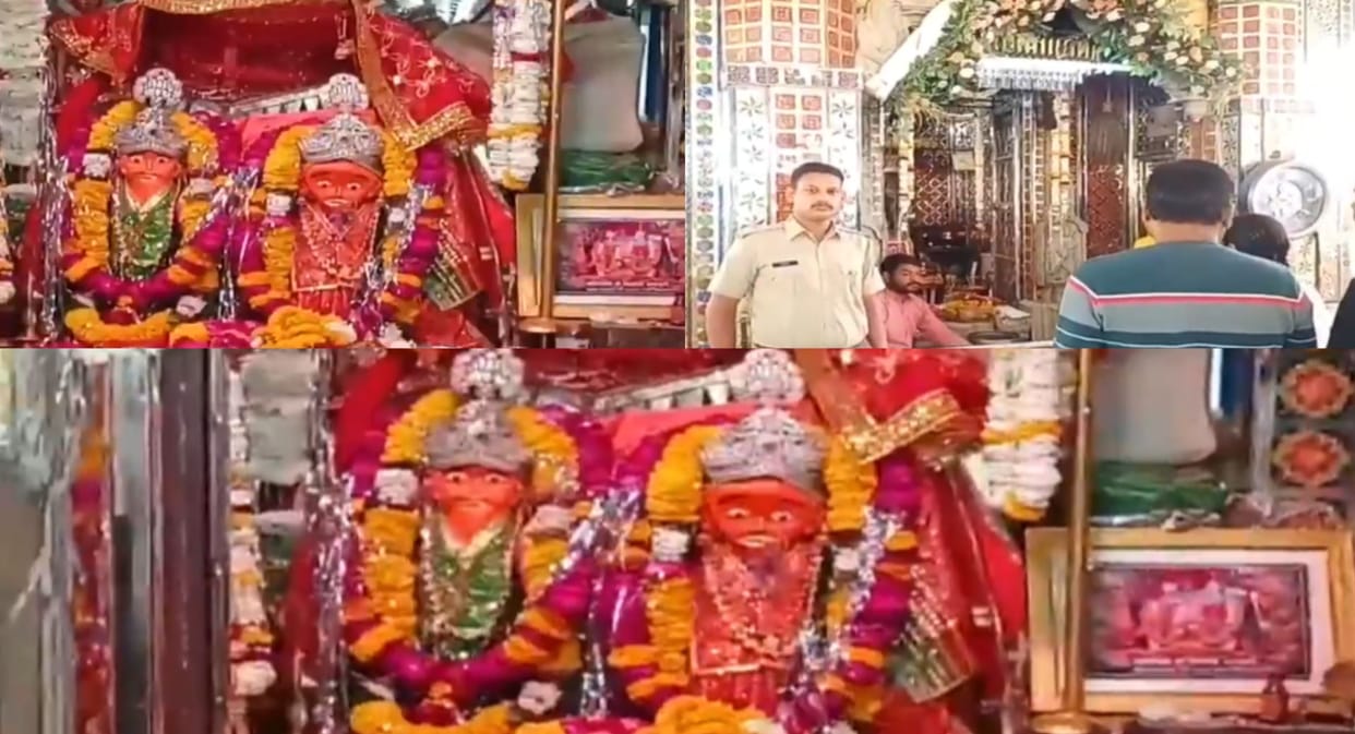 Police Guard the Temple for Nine Days, Goddess Adorned with Government-Owned Ornaments