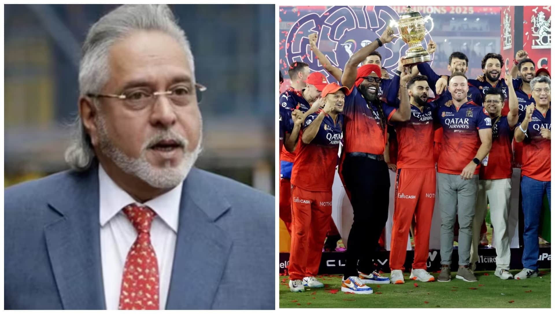 Vijay Mallya Reacts as RCB Valuation Skyrockets to ₹16000+ Crores in Historic IPL Deal