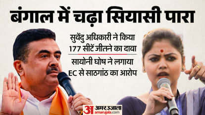 west bengal polls 2026 saayoni ghosh slams suvendu adhikari 177 seats claim election commission controversy