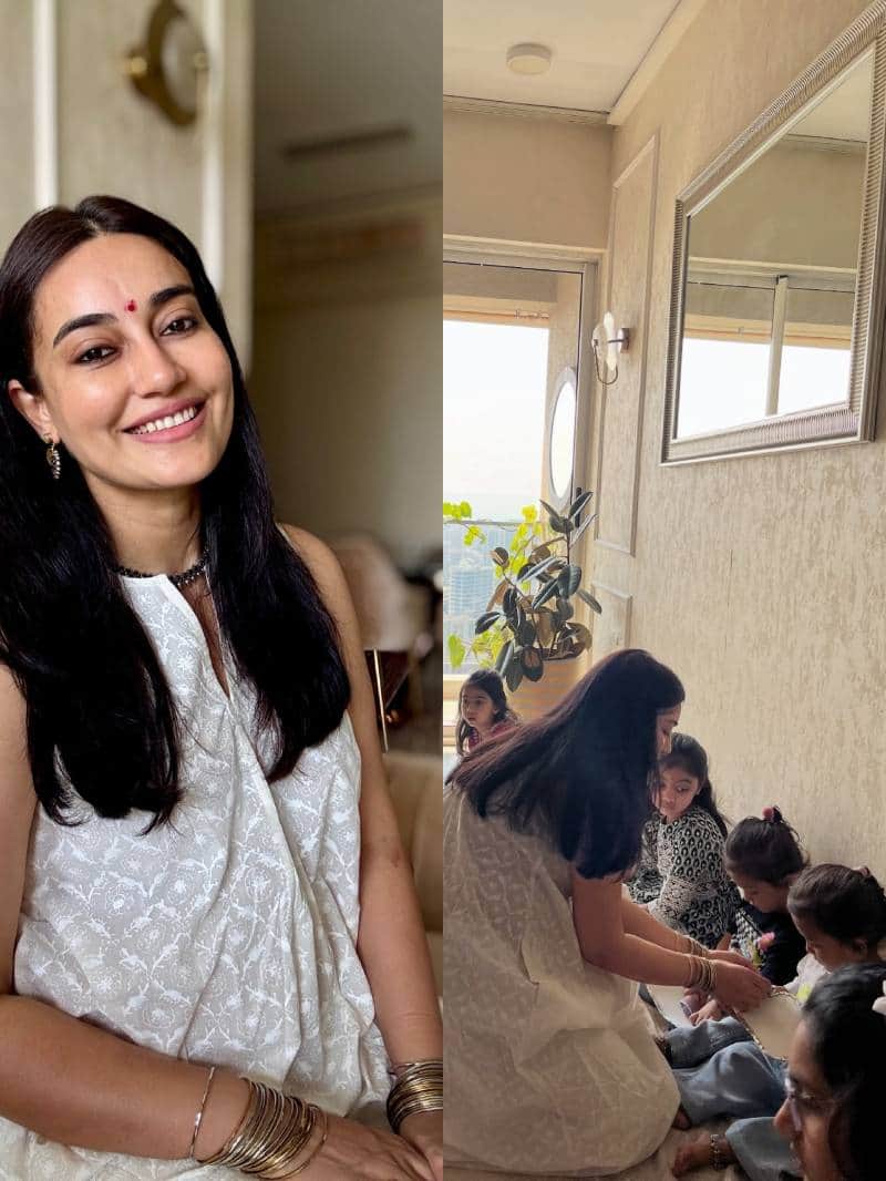 सुरभि ज्योति ने किया कन्या पूजन