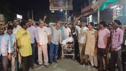 bullion trader shot dead in Bharatpur rajasthan two criminals fled after looting bag full of jewellery