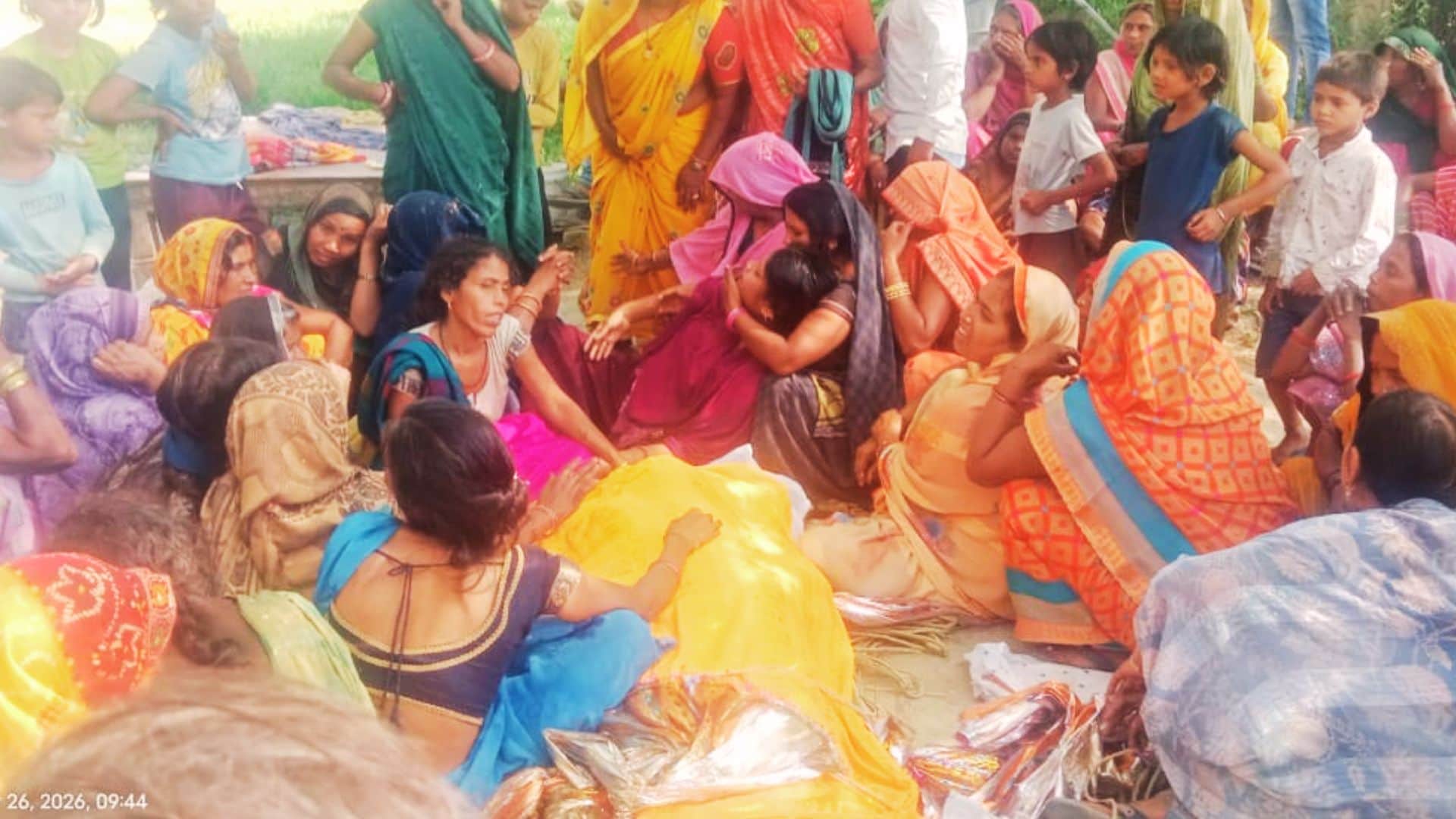 Lineman climbs pole after securing power shutdown falls death when supply is restored in bhadohi