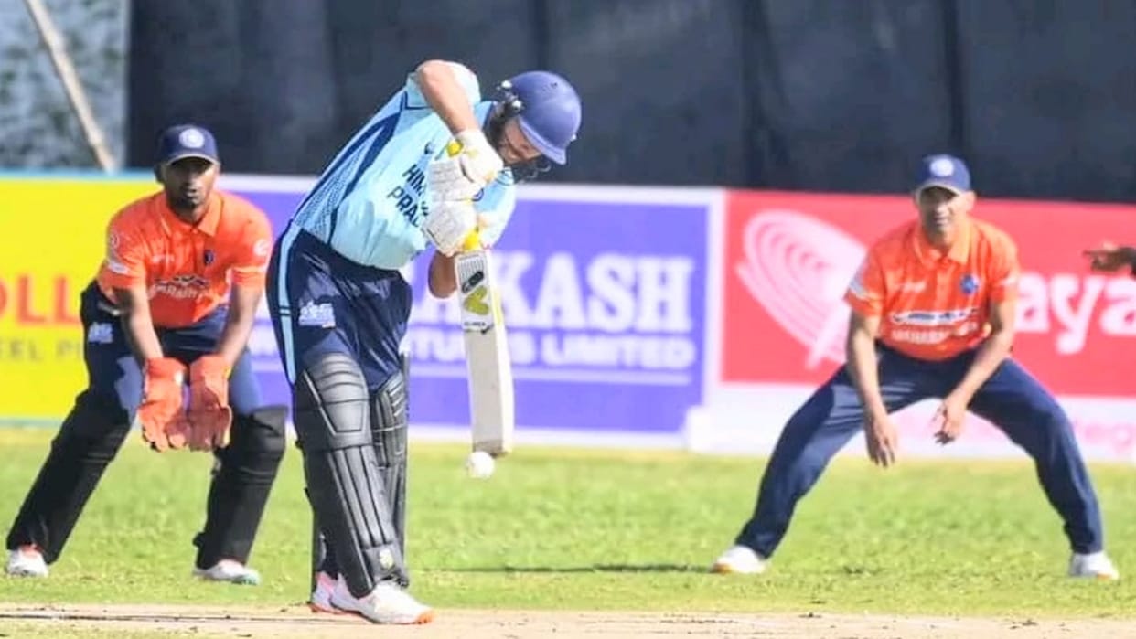 Undeterred by electric shocks, Ajay Sharma shattered records with his bat, smashing 176 runs off just 50 balls
