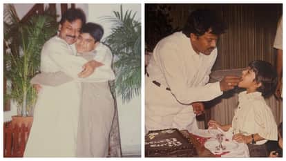 ram charan father Chiranjeevi Konidela celebrated son birthday share childhood pics wrote emotional note