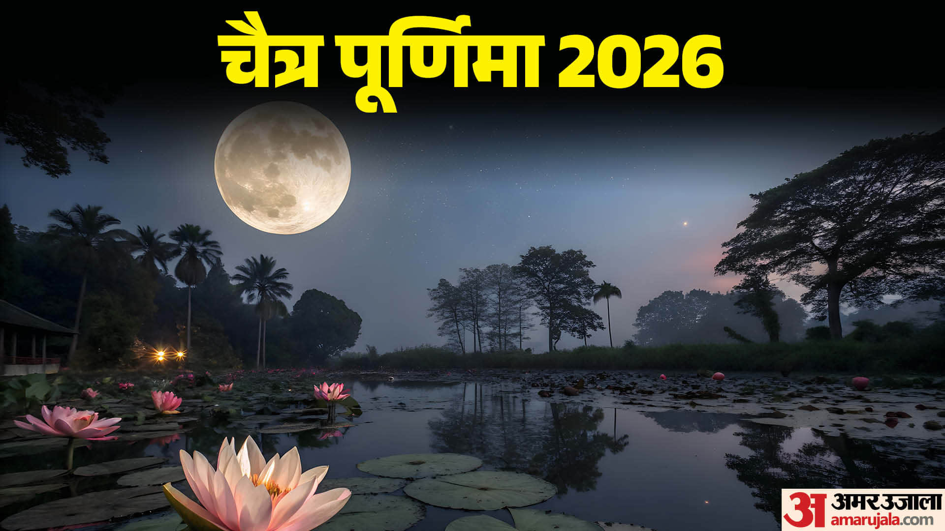Chaitra Purnima 2026 Date shubh muhurat snan daan samay 4 shubh yog moonrise time
